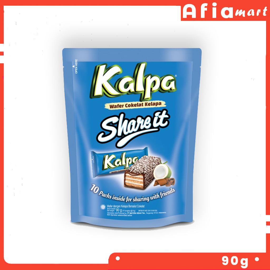 

KALPA SHARE IT 90 GRAM - Wafer Kelapa Coklat