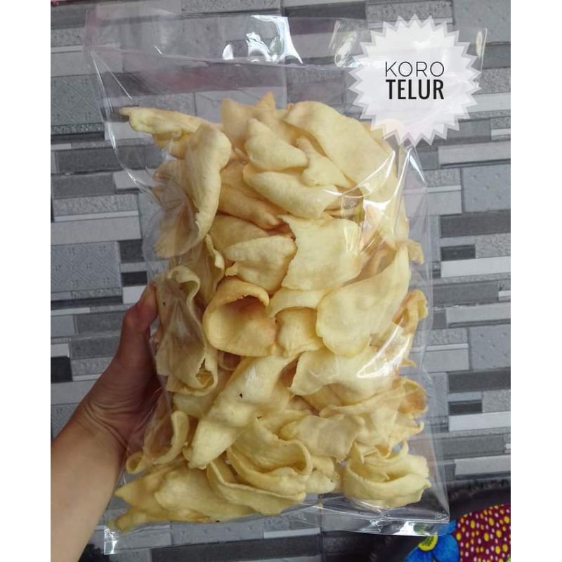 

JAJAN LEBARAN 2022 KERIPIK TELUR VIRAL KORO KORO OLEH OLEH KHAS PEKALONGAN