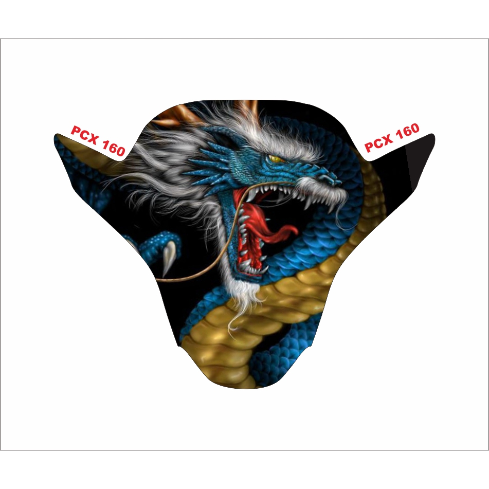 Sticker Windshield Variasi Honda Pcx 160 Sticker Visor Pcx 160