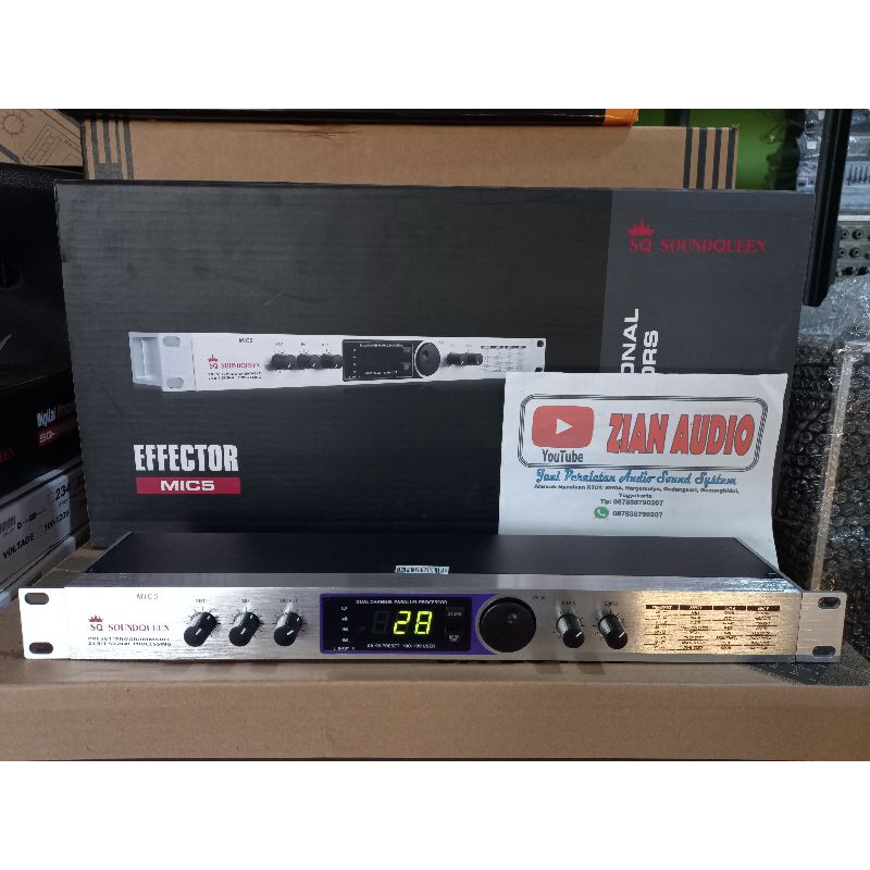 Effect Vokal Soundqueen Mic 5 , Mic 4, Mid 5 Original(zian audio)