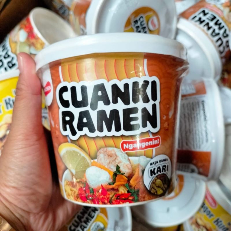 

CANCIMEN CUANKIE SEBLAK RAMEN BATAGOR INSTAN