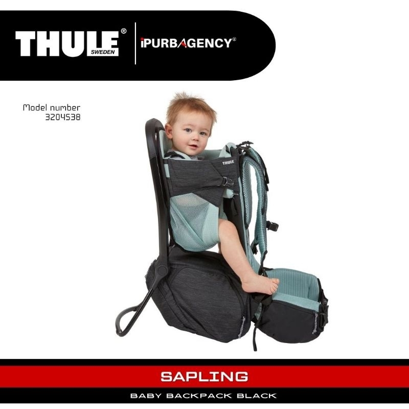 Tas Thule Sapling baby backpack - black