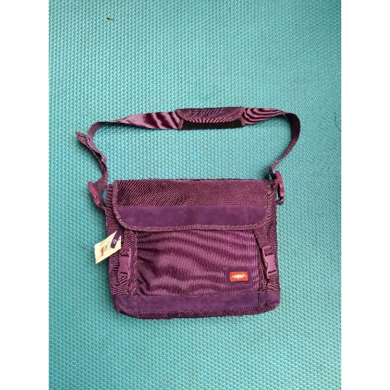 Messenger bag/Selempang /Tas Pria Cowok Wanita Unisex/Tas Laptop Kerja Kuliah Second Brand DESIGN FA