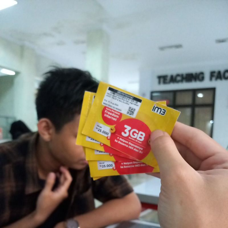 Kartu Perdana IM3 Indosat + 3GB