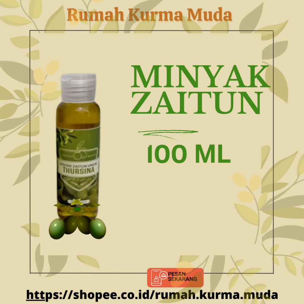 Rumah Kurma Muda - Minyak Zaitun Thursina Mesir 250ml Asli Original