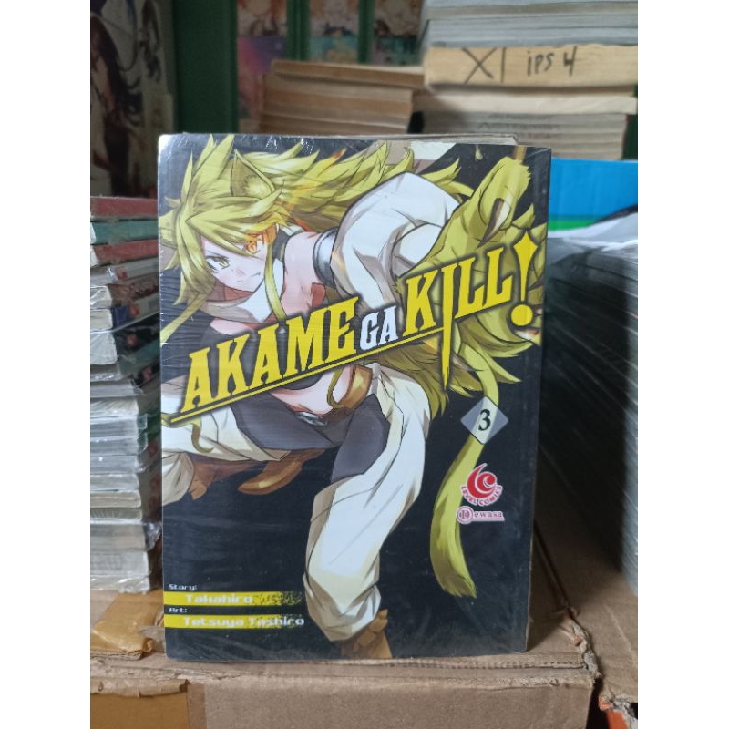 komik akame ga kill 3 segel / komik akame ga kill vol 3 segel