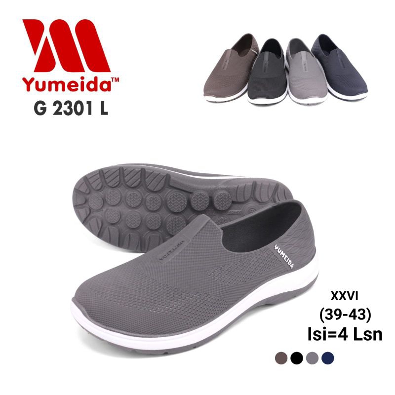 Yumeida Sepatu Pria Pantofel 2301