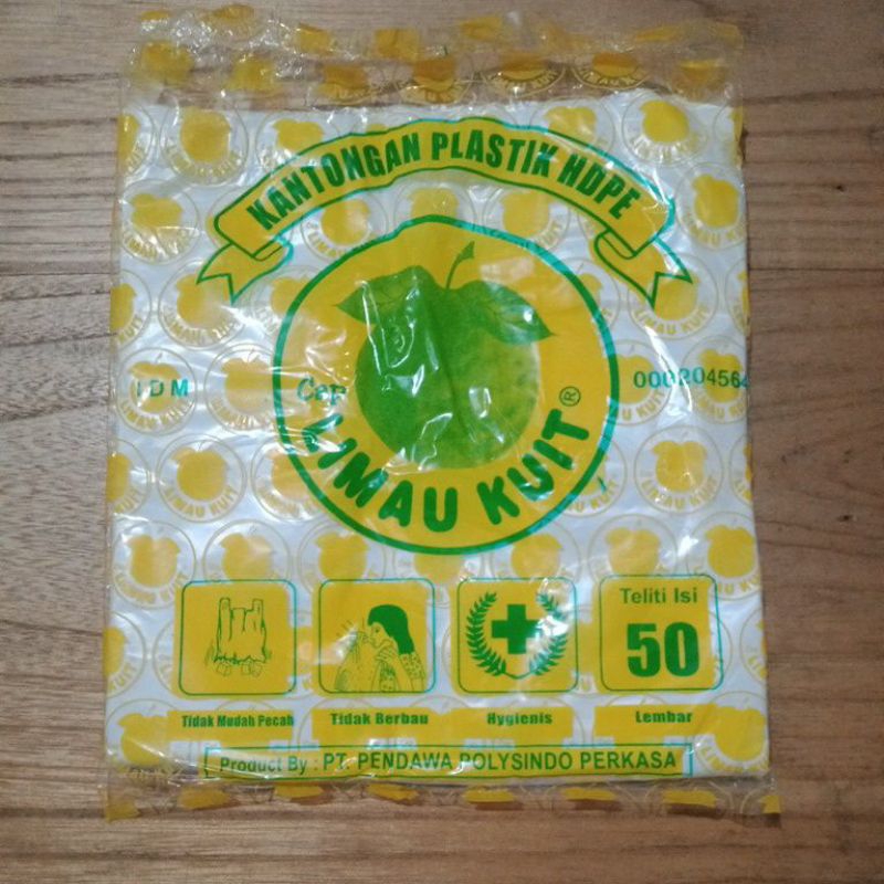 Kantongan Plastik HDPE Limau Kuit/ kantong plastik kecil 15 putih praktis
