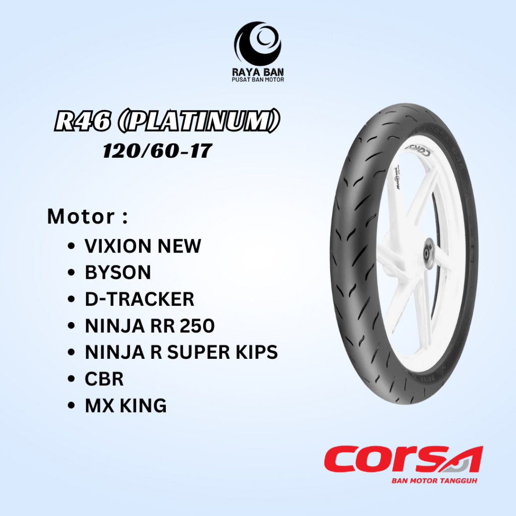 Ban Motor Corsa Platinum R46 120/60-17 TL