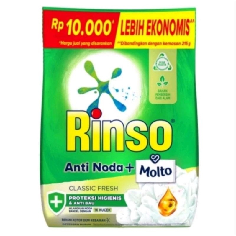 

Rinso bubuk 10rb