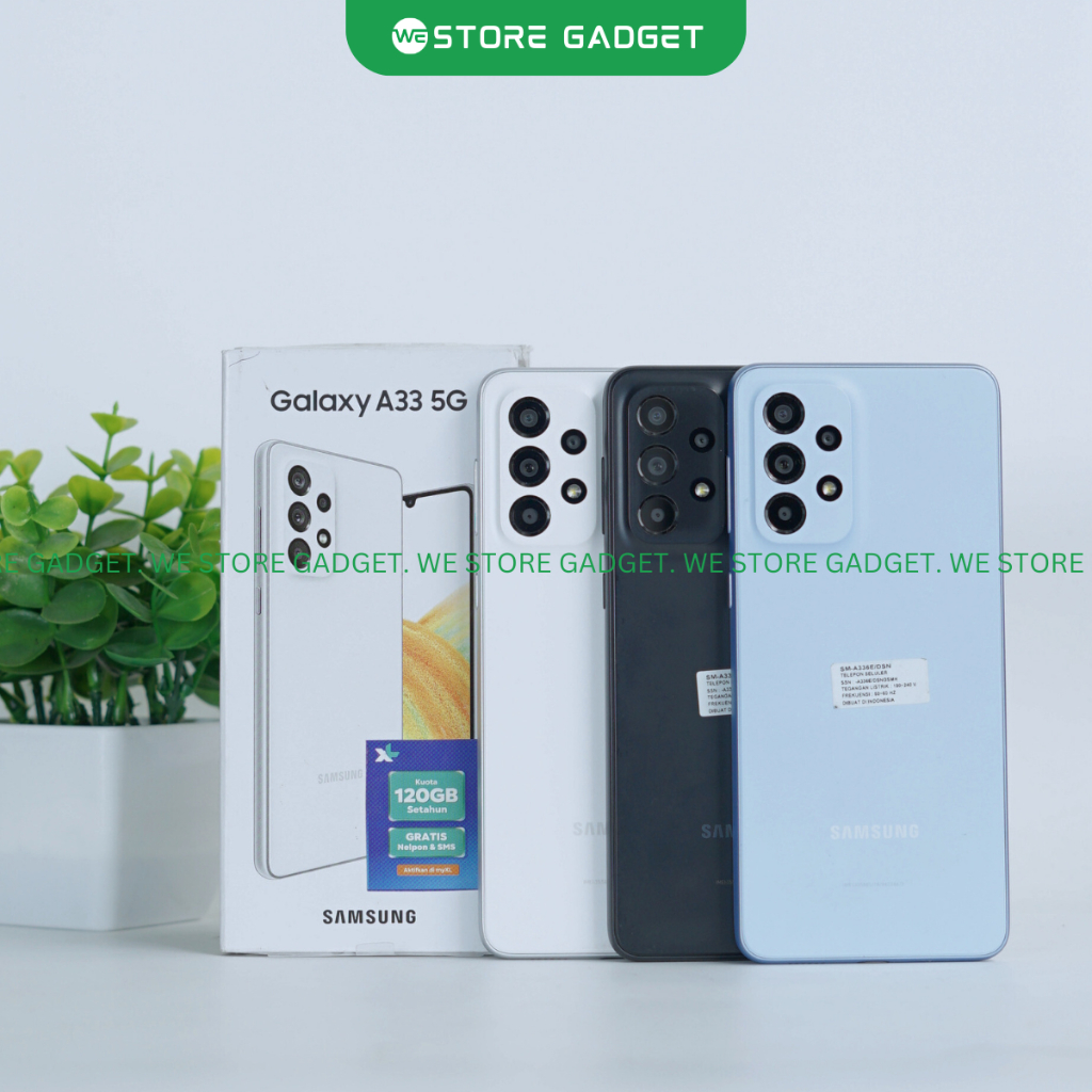 SAMSUNG GALAXY A33 5G  8/128gb SECOND FULLSET ORIGINAL