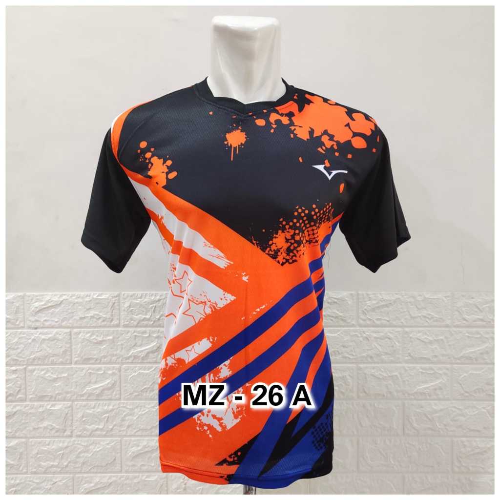 Jersey Bola Voli Printing Motif Bola Hitam Baju Voli Ball Hitam Printing Motif Vector