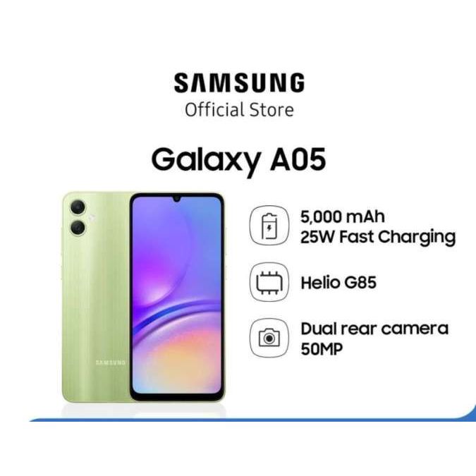 SAMSUNG GALAXY A05 6/128 - GARANSI RESMI INDONESIA