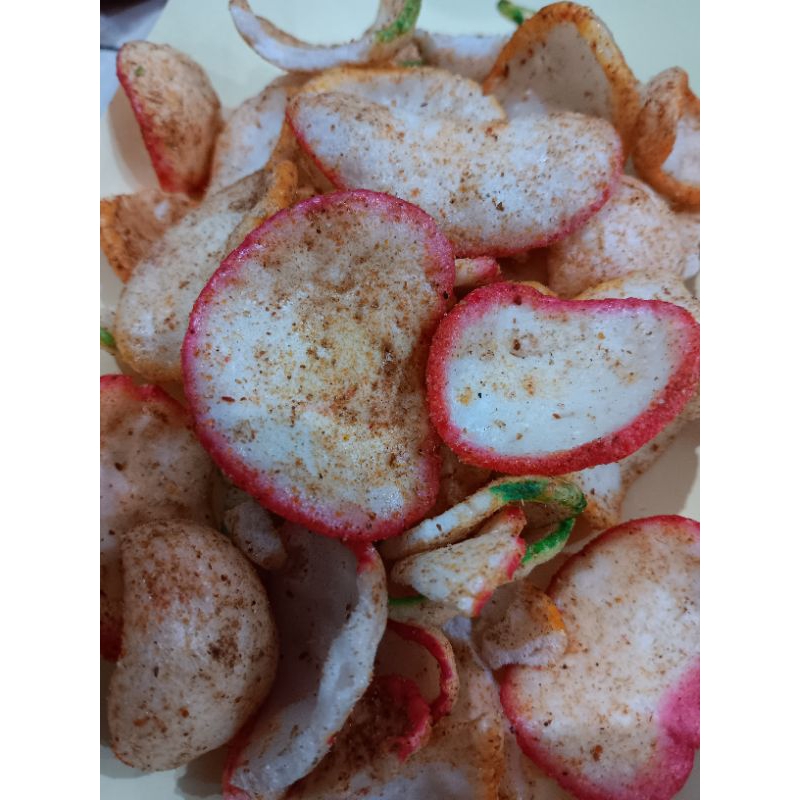 

kerupukJablai pedas gurih berat 250 gr