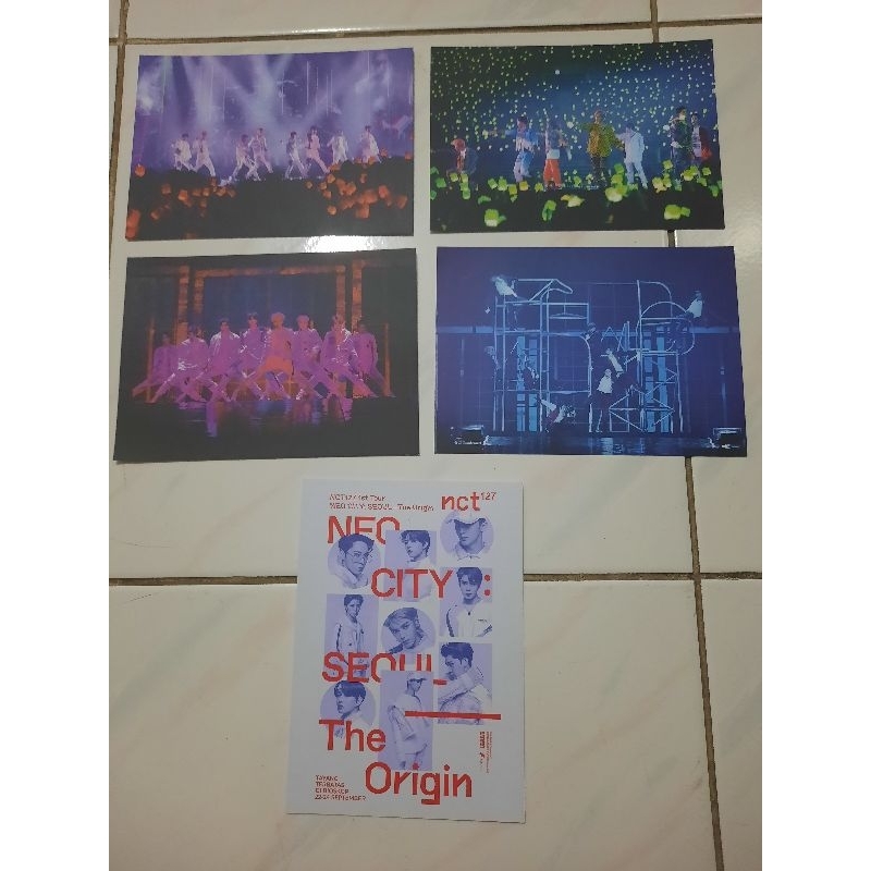 NCT 127 NEO CITY: SEOUL - THE ORIGIN CGV POSTCARD