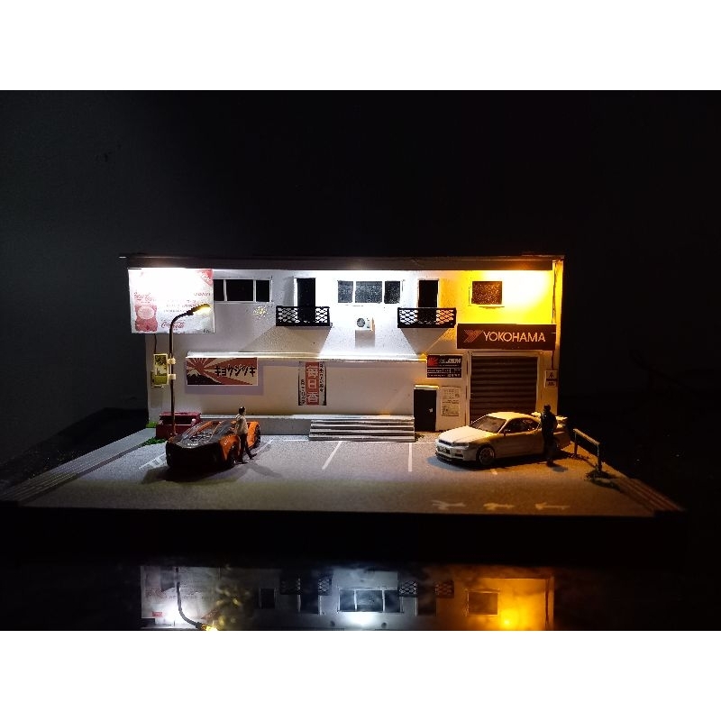 diorama hotwheels
