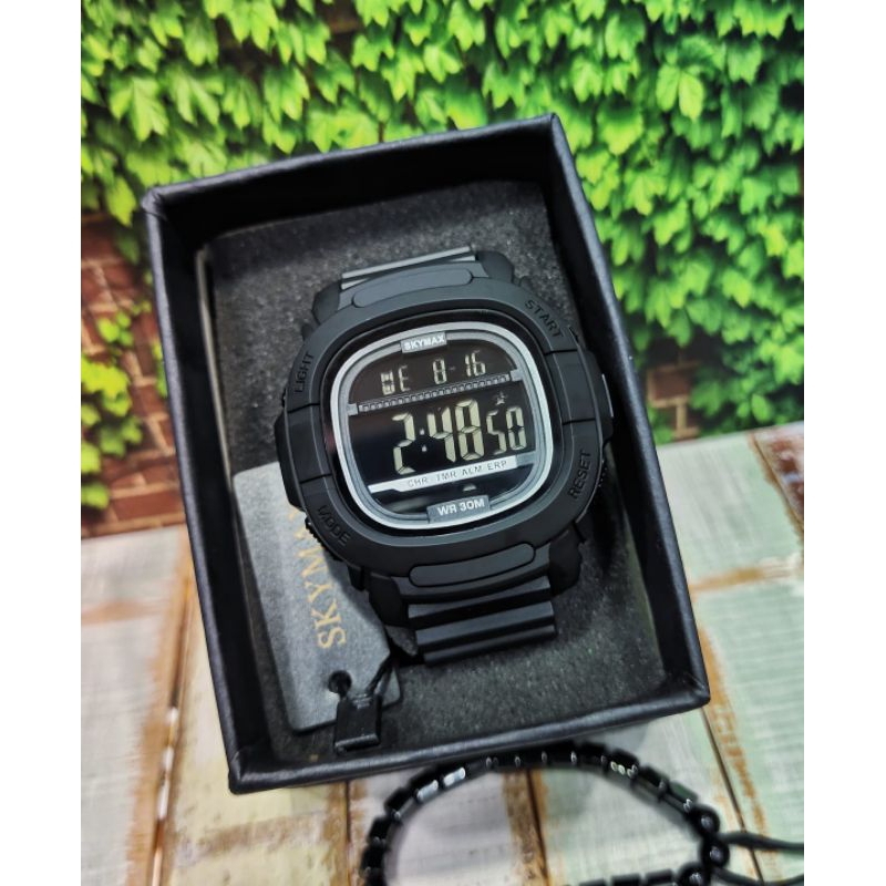 JAM TANGAN SPORT SKYMAX waterproof