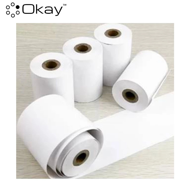 

Kertas Thermal Struk 58x40 mm isi 5 roll cocok untuk printer thermal