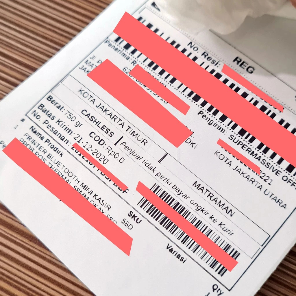 

KERTAS STICKER THERMAL 80 MM cocok untuk printer Label 80mm continuous paper