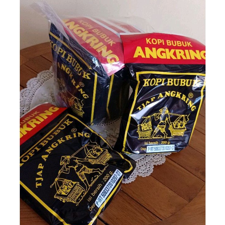 

KOPI BUBUK ANGKRING per Pack isi 5 x @200gram Khas SOLO