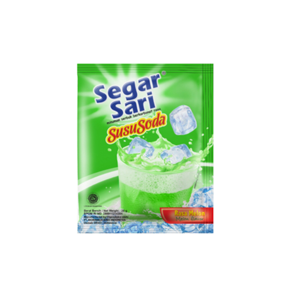 

Segar Sari Susu Soda Melon 20g