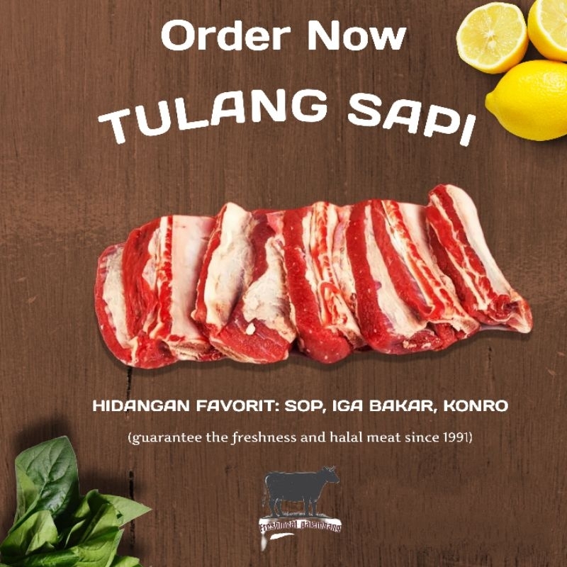 

TULANG SAPI SEGAR 1 KILO FRESH BUKAN FROZEN DIJAMIN HALAL