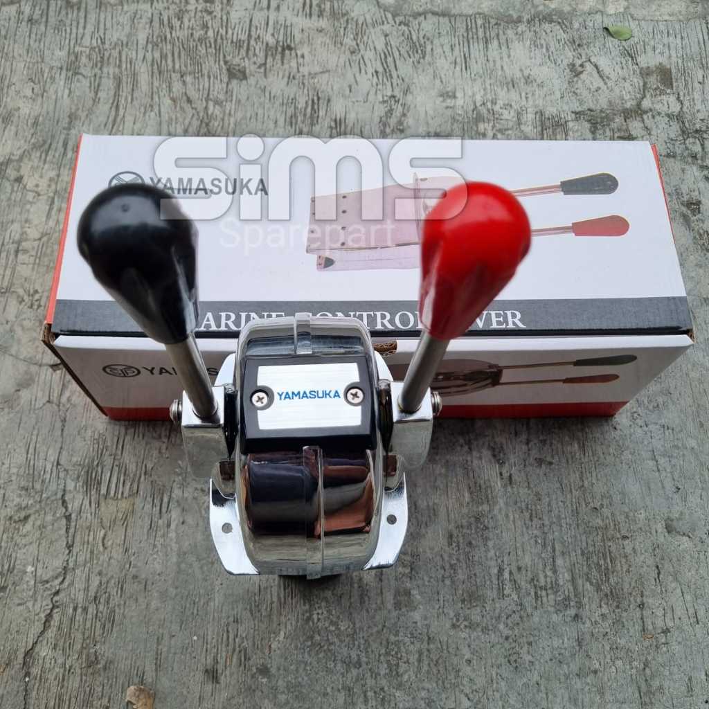 Handle Kemudi Gas Mesin Kapal Handle Remote Control 2 Handle YAMASUKA