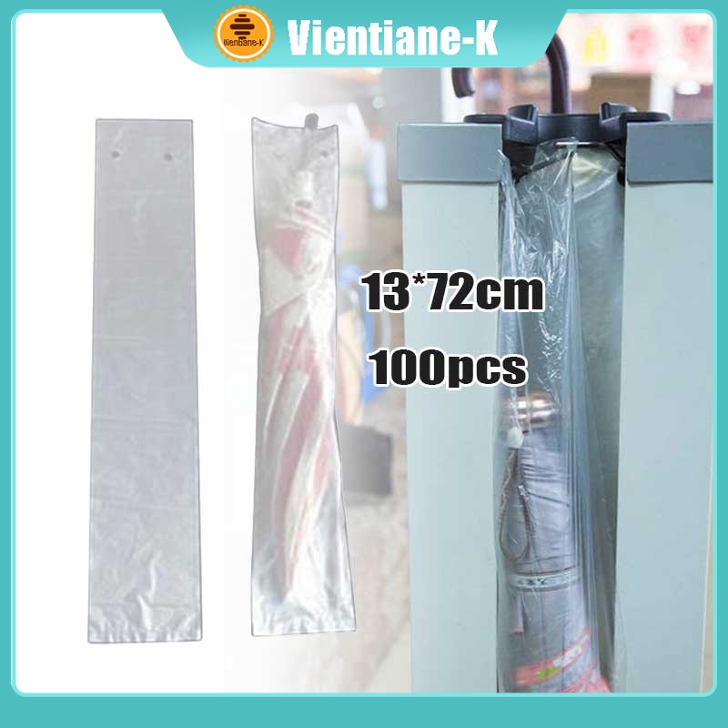 100PCS Cover Payung Plastik / Kantong Plastik Payung / Tas Payung Panjang