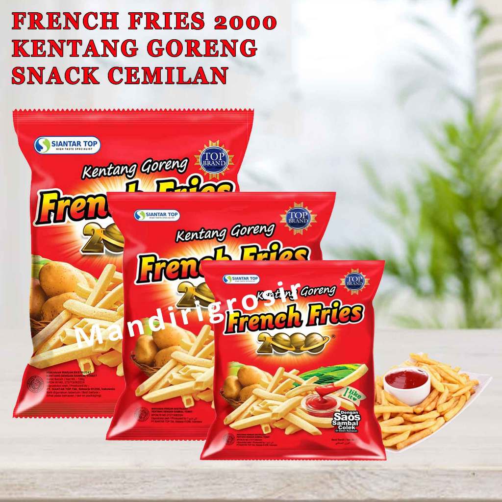 

Snack kentang Goreng * French Fries 2000 * Snack Ringan Potato