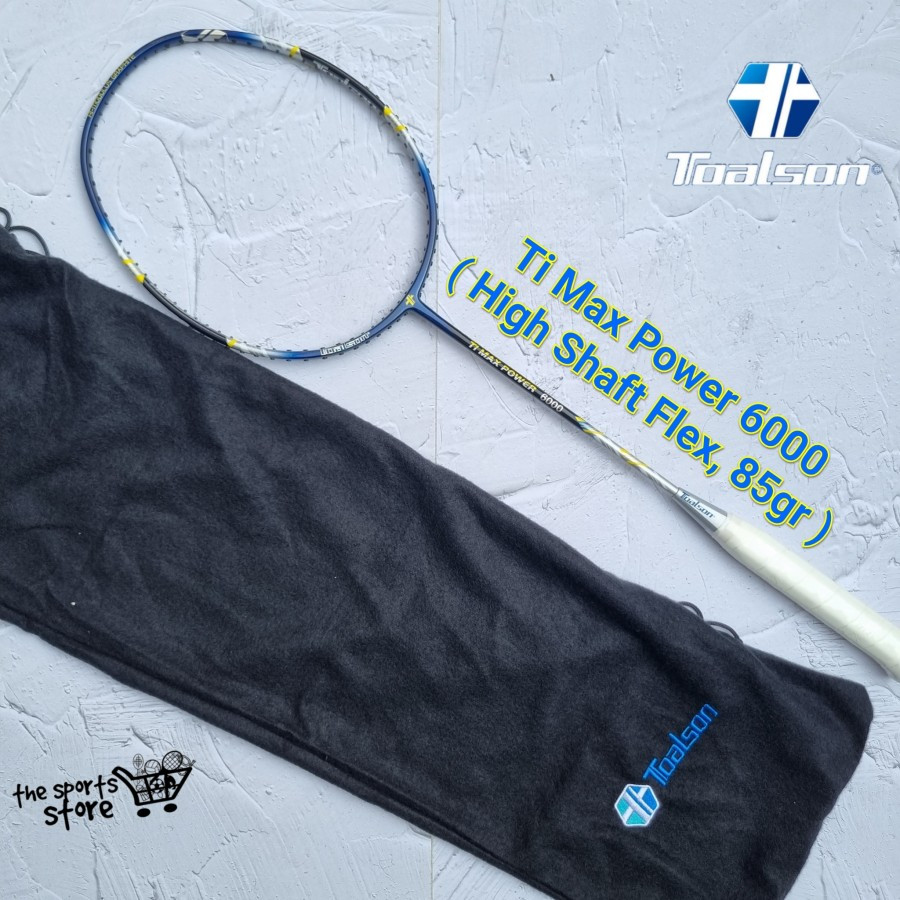 Raket Badminton Toalson TiMax Power 6000 - Bulutangkis Original