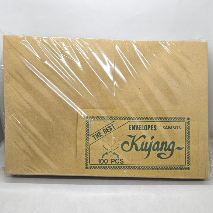 

AMPLOP COKLAT D SAMSON / Amplop Coklat SAMSON D ukuran folio isi 100 lembar