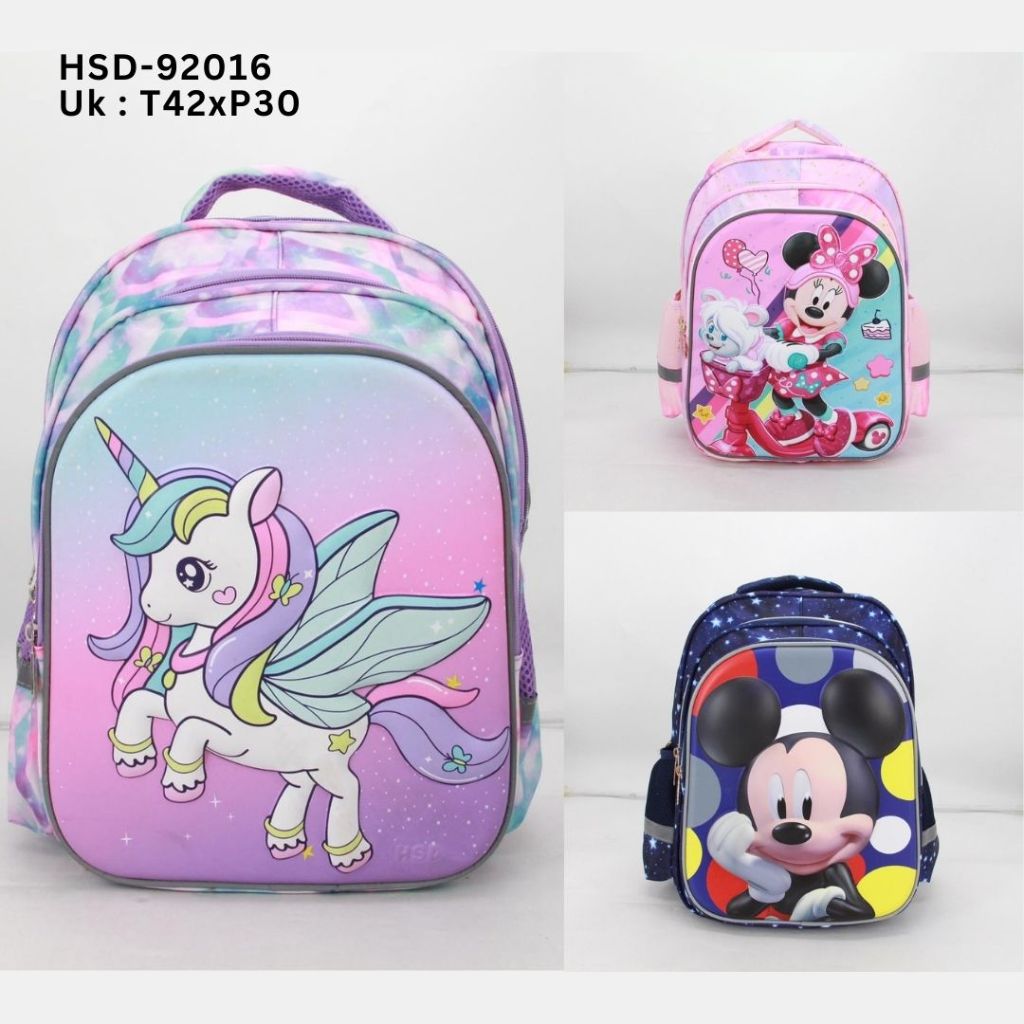 Ransel Sekolah Anak Tas ransel TK Astronot - Elsa - Mickey