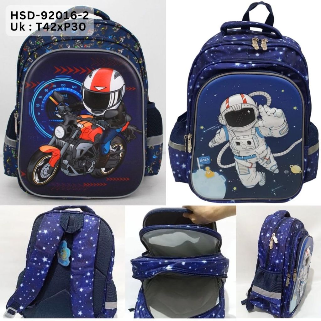 Ransel Sekolah Anak Tas ransel TK Astronot - Elsa - Mickey