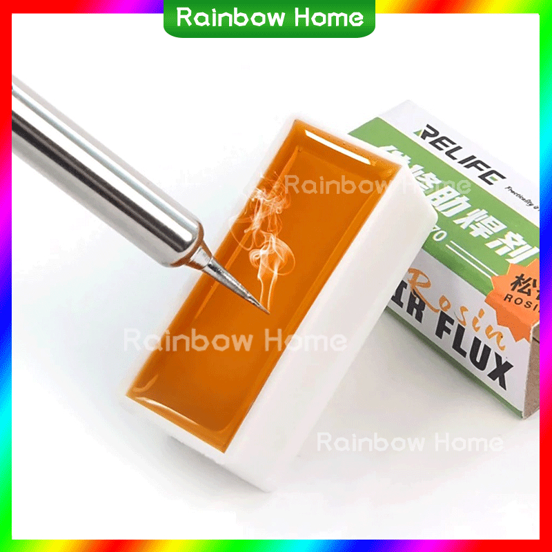 Rainbow Home  lux Rosin - Pencari Short Rosin flux solder