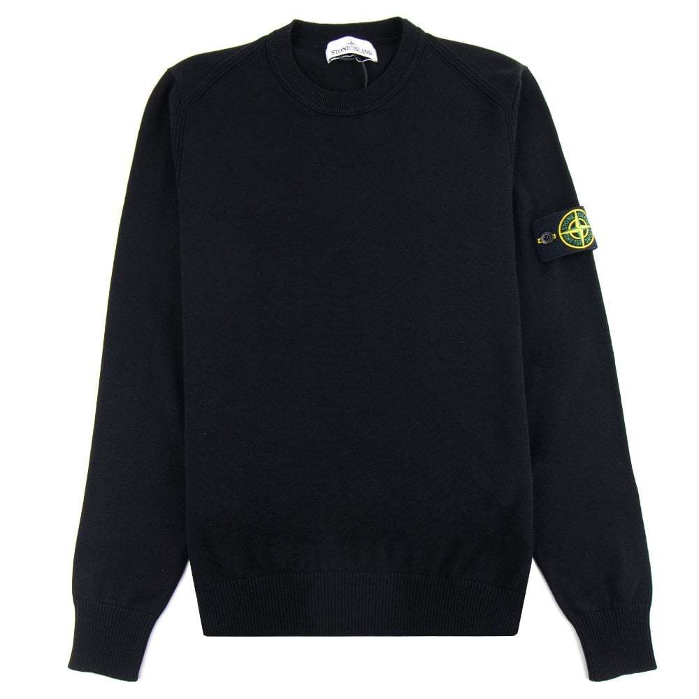 Sweatshirt Stone Island Black Premium FLeece Unisex (M-XXL)