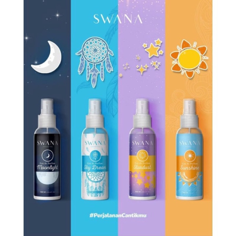 Parfum Hanasui Swana / SWANA Eau De Parfume 100ml / PARFUM SWANA ORIGINAL