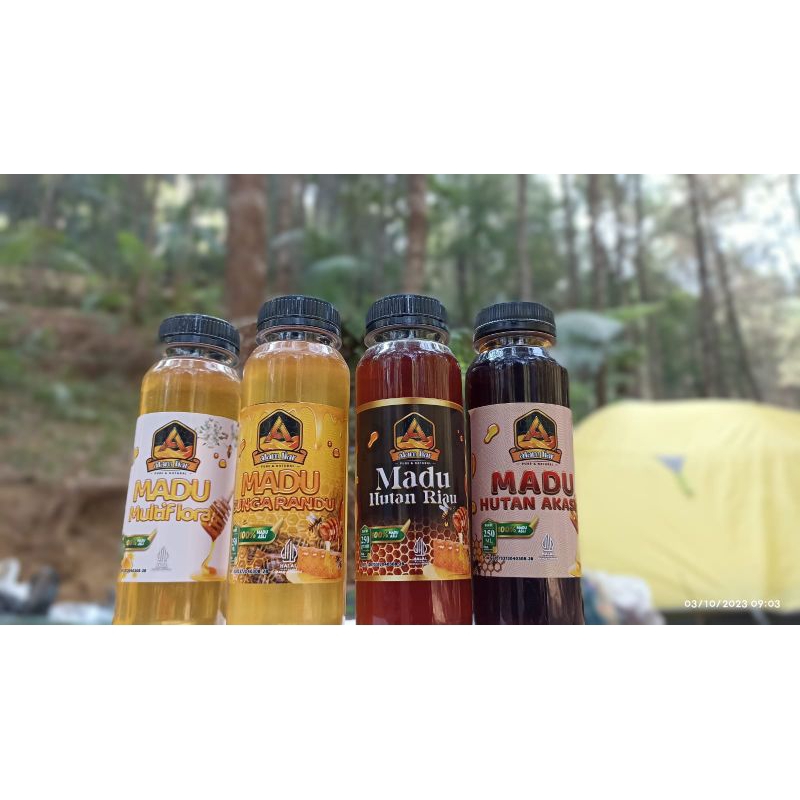 

Madu Alam Liar 250ml | Madu Randu | Madu Hutan Akasia | Madu Hutan Riau | Madu Multifora