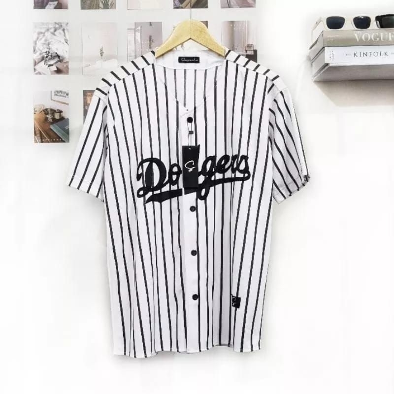 Baju Baseball Jersey Baseball Dodgers