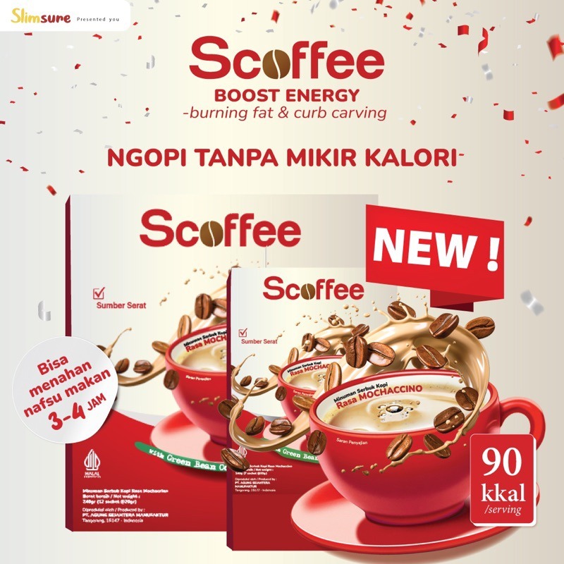 

S Coffee Energy Coffee| Coffee Diet| Menurunkan Nafsu Makan| Slimming - 1 Box Isi 12 Sachet