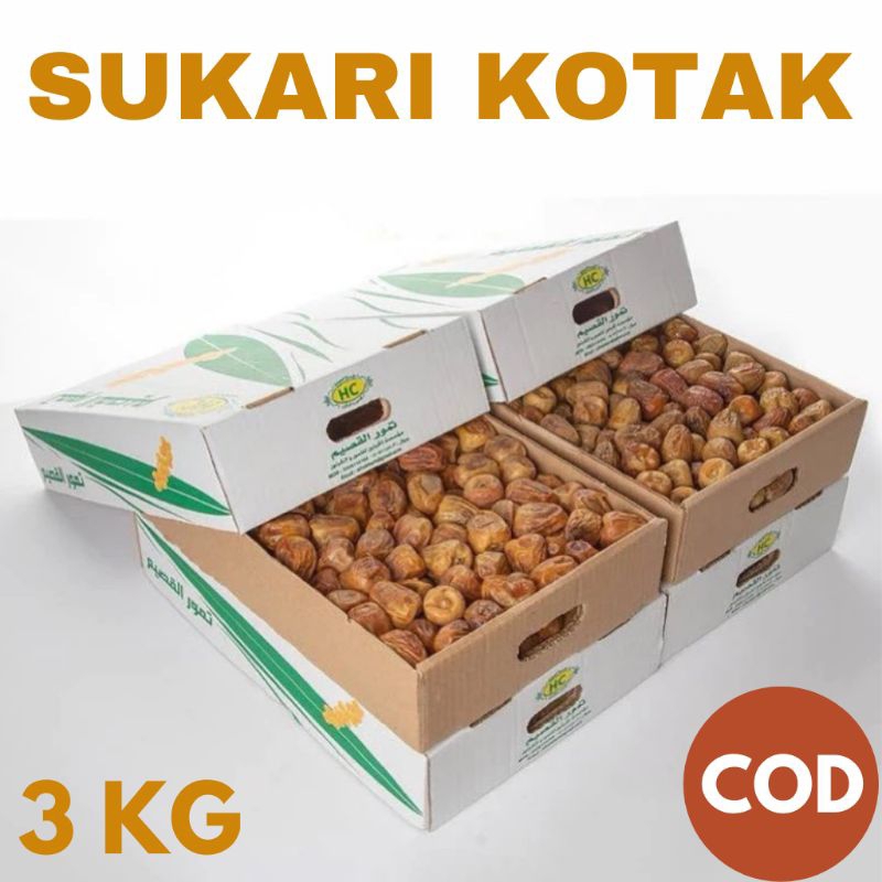 

Kurma Sukari 3 Kg / Sukari kotak