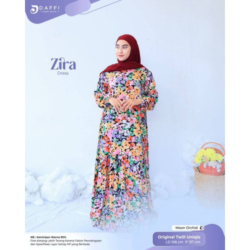Gamis Twill Zira Daffi Hijab
