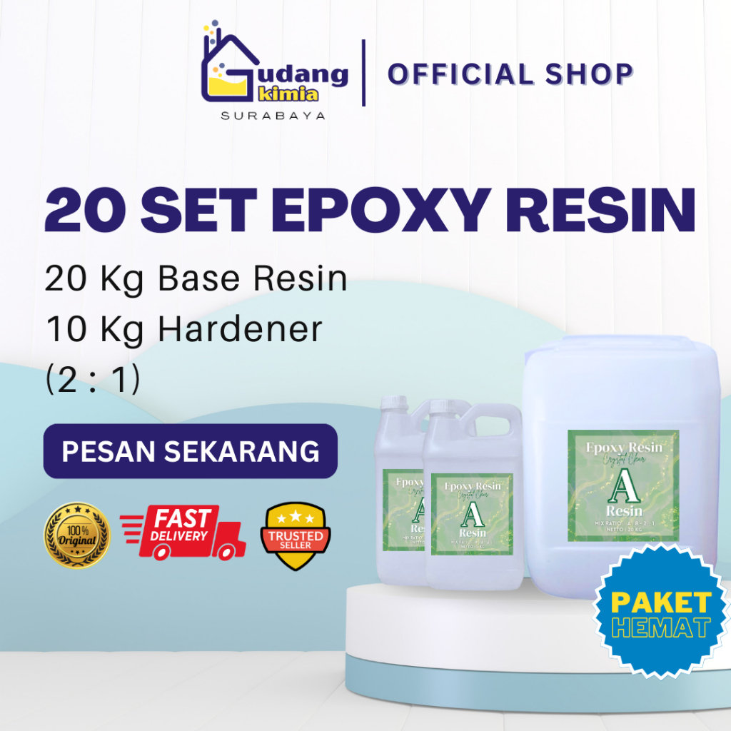 Epoxy Resin / Epoxy Resin Bening 20 SET