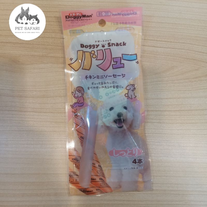 Snack Anjing DoggyMan Chicken Mini Sausages pcs