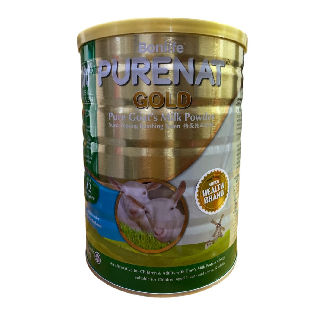 

Bonlife Purenat Gold Pure Goat Milk Powder 400g Susu Kambing Bubuk