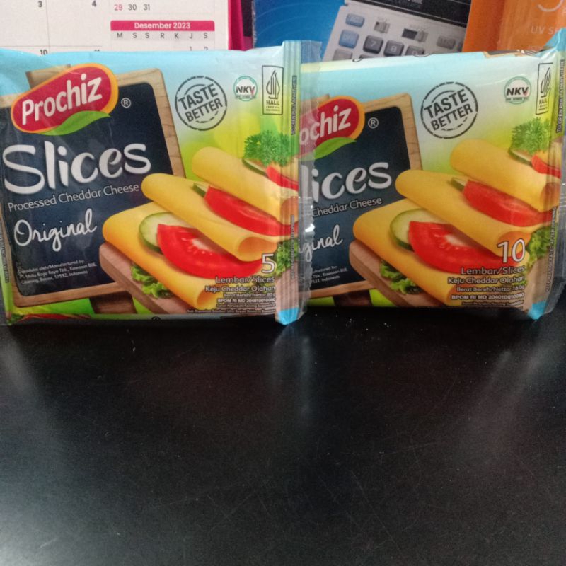 

Prochiz Cheddar Original Slice Keju Lembaran