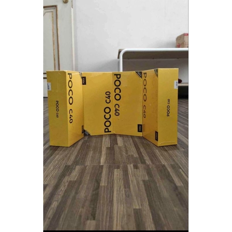 New  Poco C40 Ram4/64 garansi resmi 1 tahun