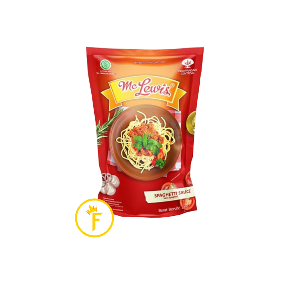 

Mc Lewis Spageti Sauce pouch 1 kg
