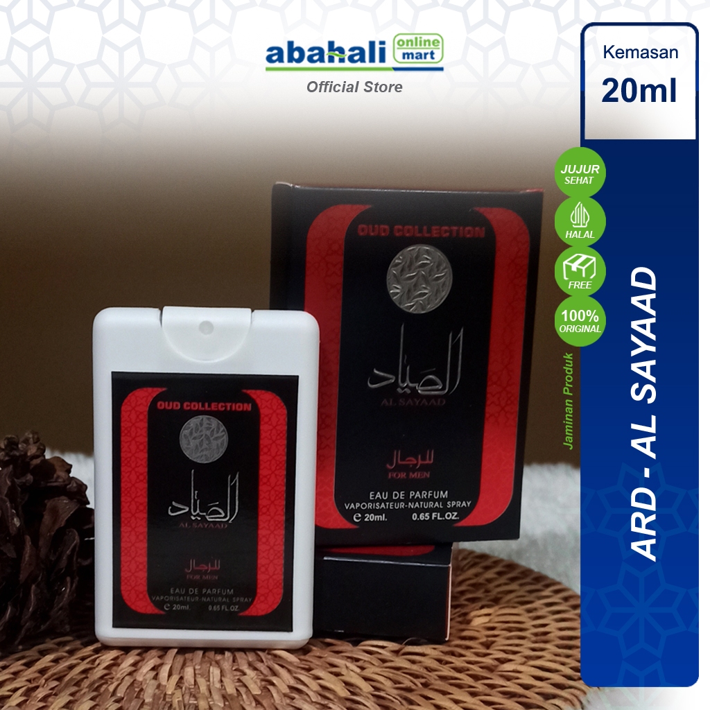Original Parfum Pocket Arab Al Sayaad By Ard Al Zaafaran 20ml Dubai Minyak Wangi Dari Dubai Arab Sau