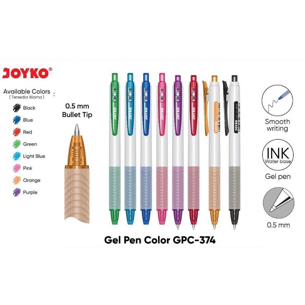 

Joyko Ballpen Gel GPC-374