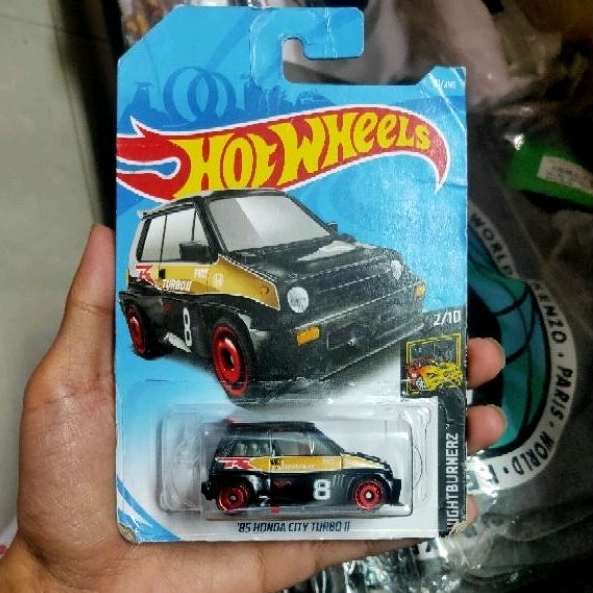 HOT WHEELS '85 HONDA CITY TURBO II HW TURBO BLACK
